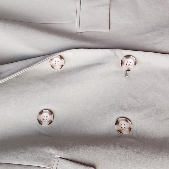 Zara Double Breasted Preppy Classic Oversized Blazer Vest - Picture 2 of 7